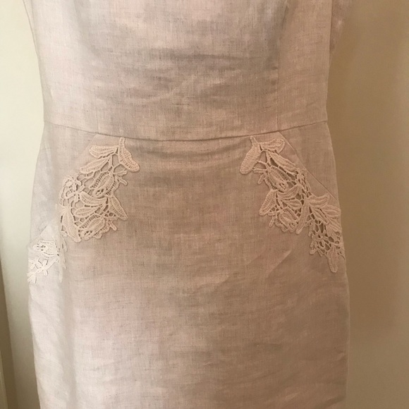Kensie 100% Linen Dress L - Picture 3 of 6